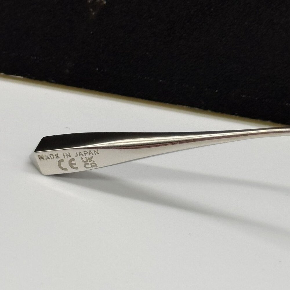 NEW VALENTINO VLS-168B SILVER BLUE UNISEX SUNGLASSES - Picture 7 of 9